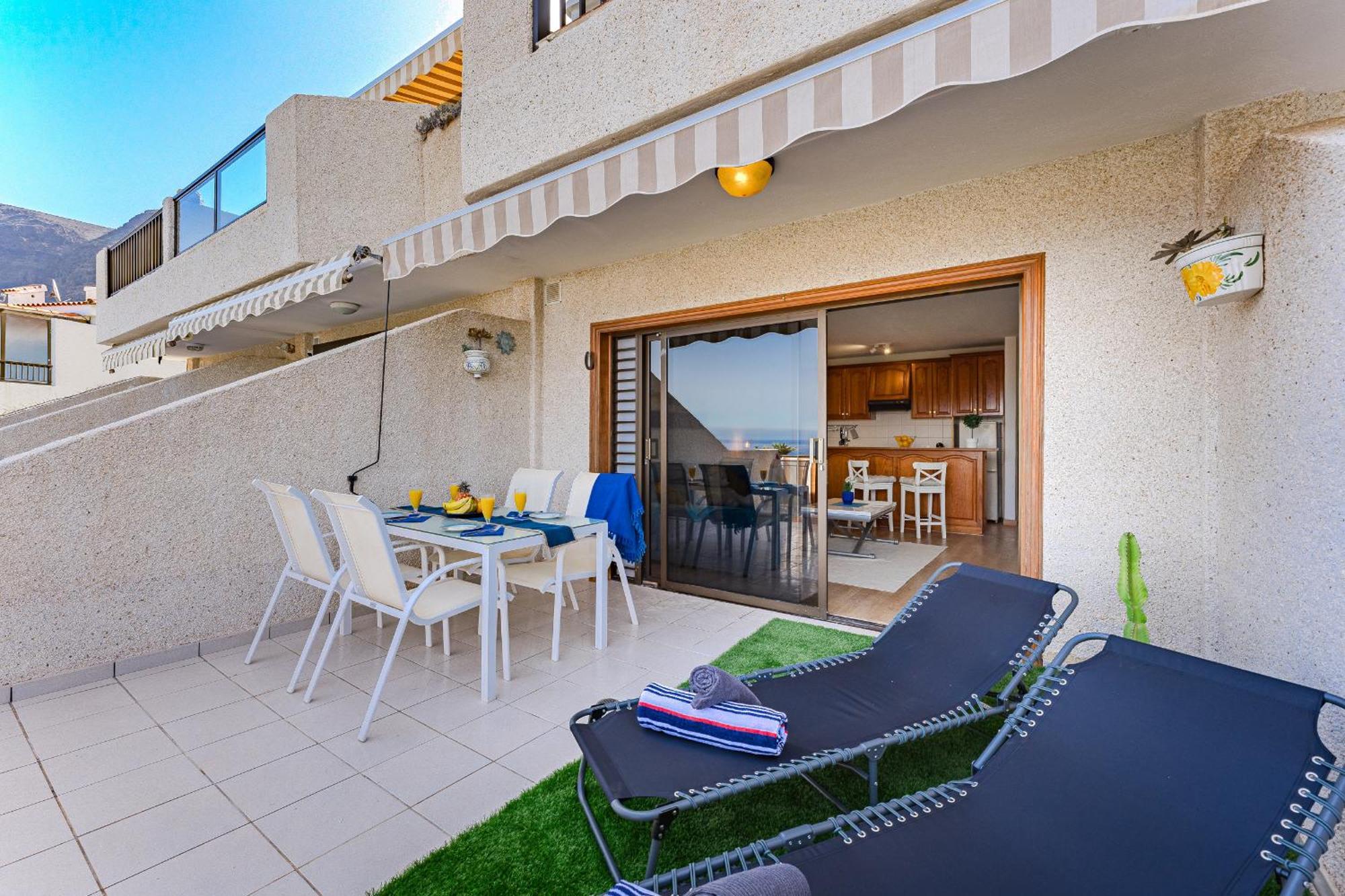 Sea View Apartment Deja Blue - Los Gigantes Puerto de Santiago  Ngoại thất bức ảnh