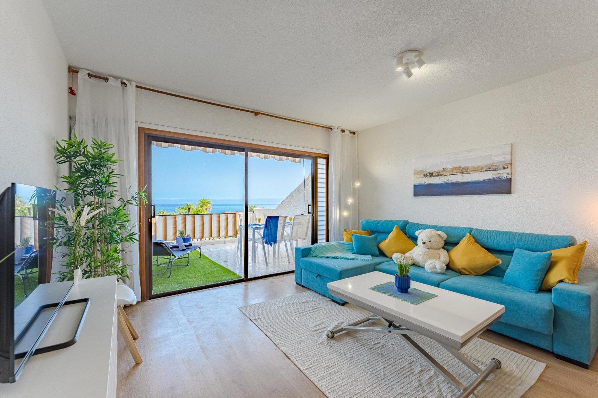 Sea View Apartment Deja Blue - Los Gigantes Puerto de Santiago  Ngoại thất bức ảnh